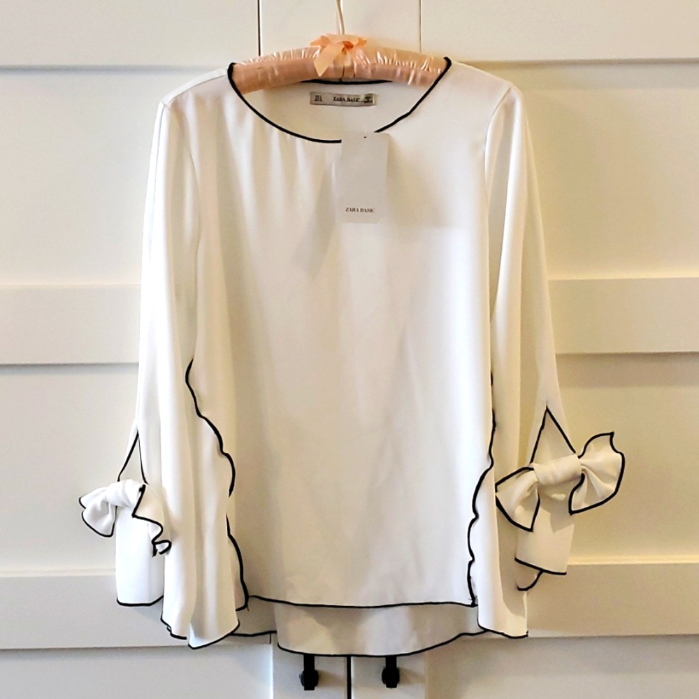 NWT Zara Blouse - Picture 5 of 8